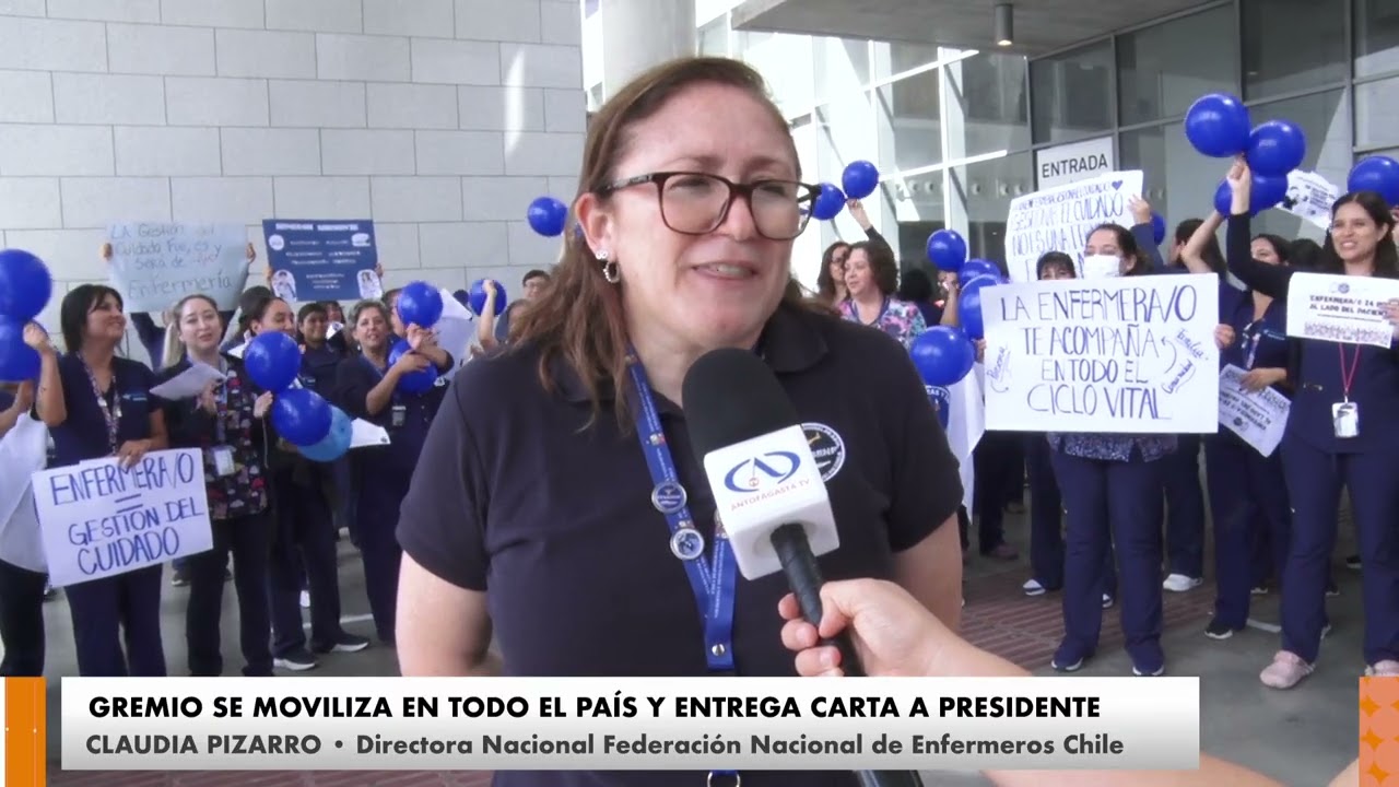 Enfermeras/os se movilizan a nivel nacional en rechazo a modificación del Código Sanitario