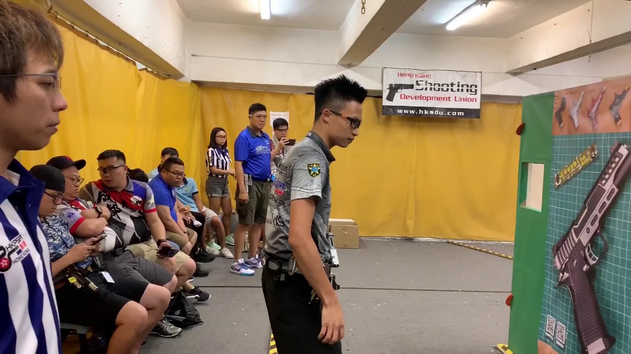 The fastest shooter in HK Airsoft Handgun Competition