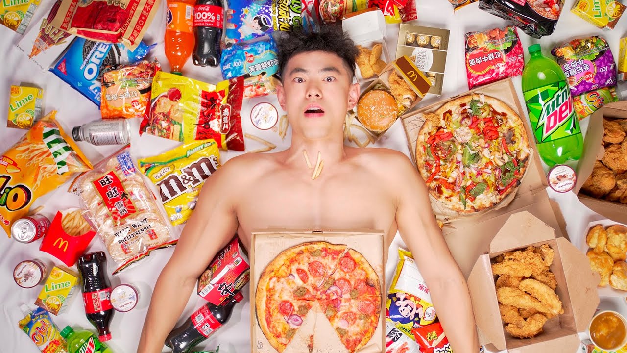 【连续7天只吃垃圾食品】我的身体发生了什么变化！
