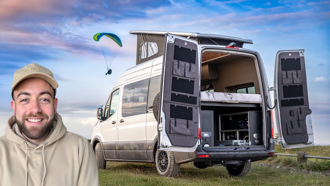 Racing to Finish Campervan Build: Bed & Kitchen In!