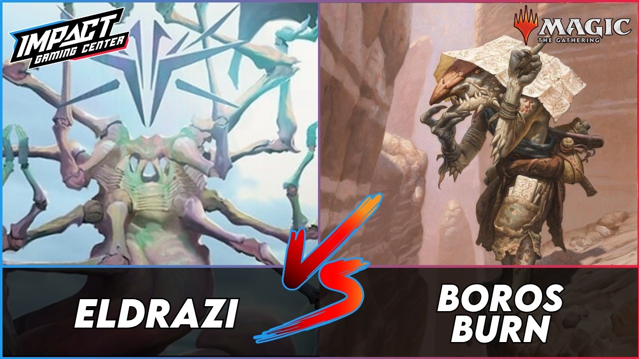 Boros Burn против Eldrazi [PAPER] | Modern FNM из IGC | Раунд 1 | Magic: the Gathering