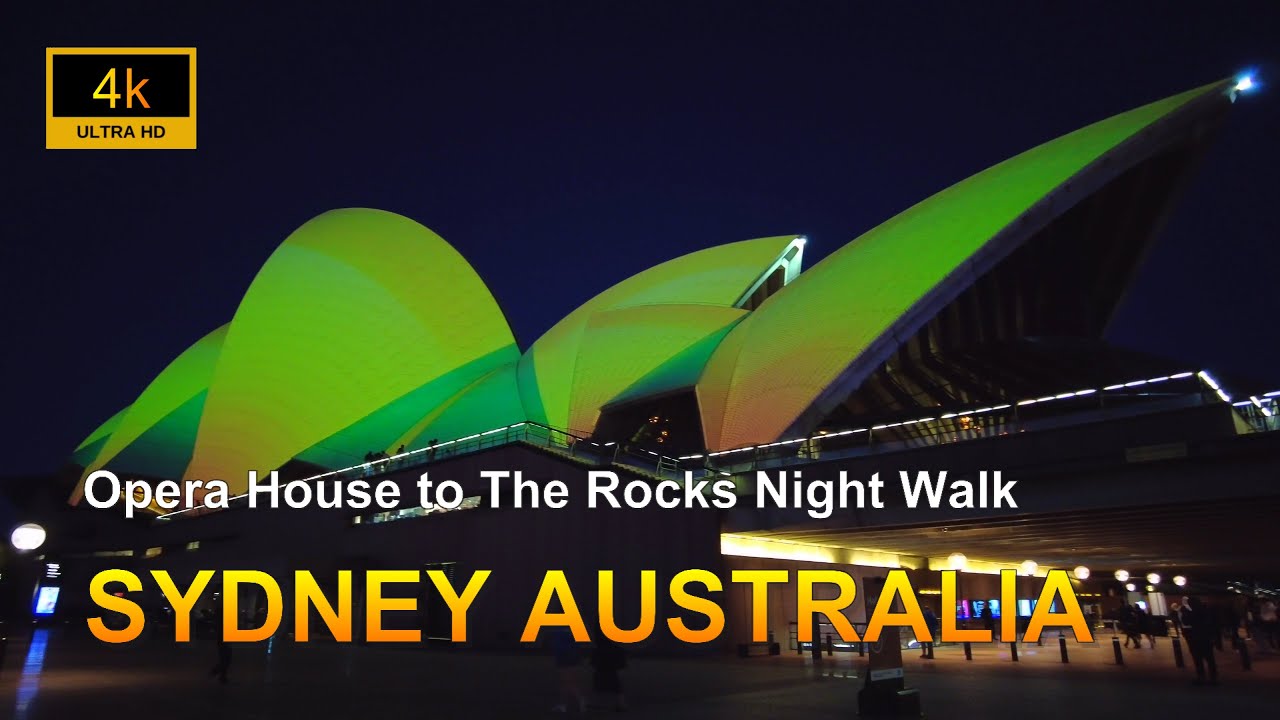 Opera House to The Rocks Night walk