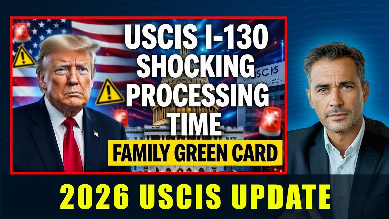 🚨 I-130 Processing Time 2026 Explained | Real Family Green Card Timeline