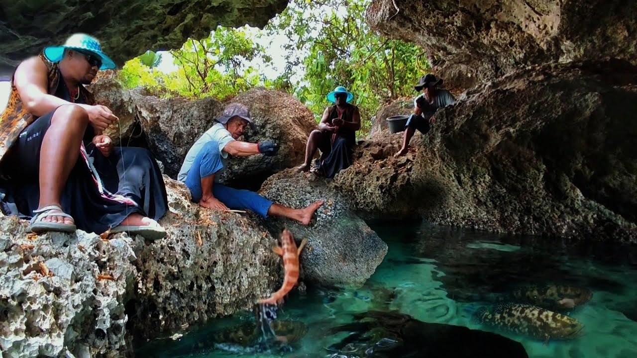 Mancing diDalam Gua Sarang Walet, Ikan Melimpah & Straike tiada henti.
