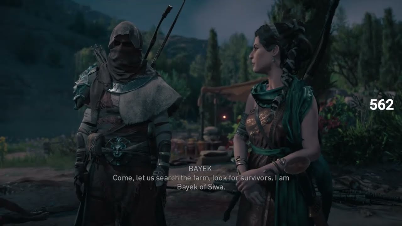 BIRTH OF THE CREED.. (ENDING) OF Assassin's Creed Origins