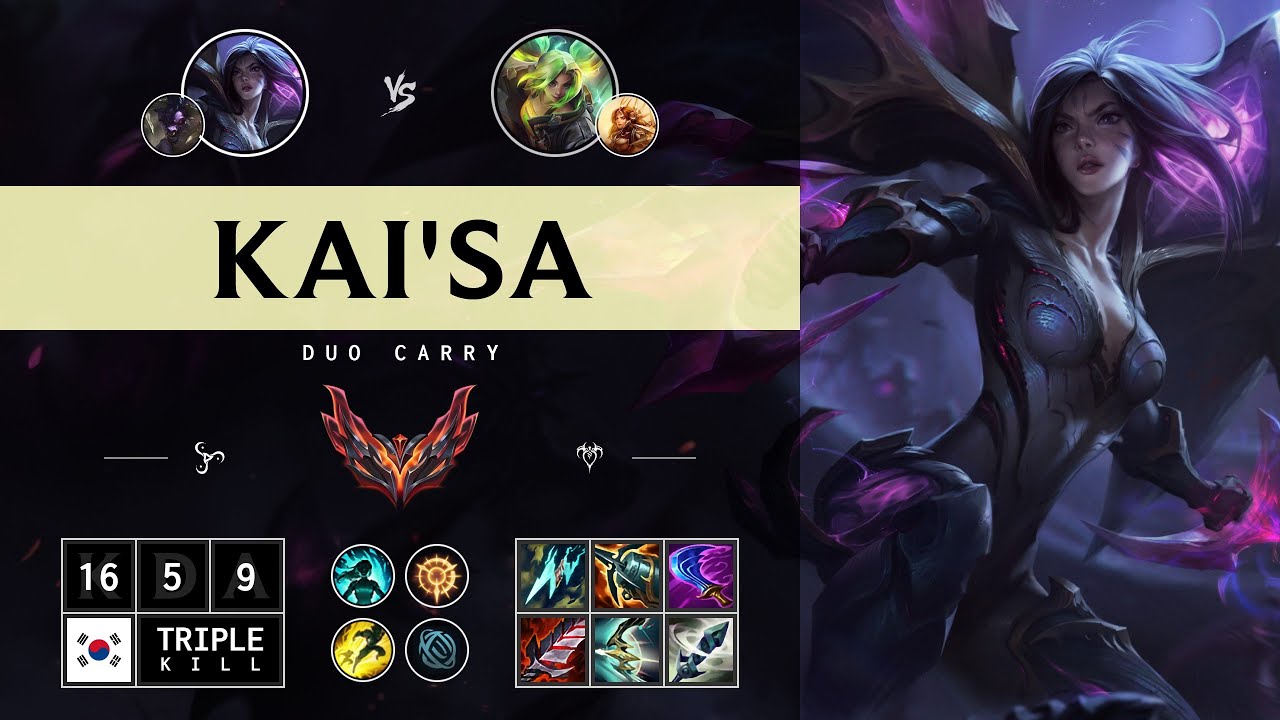 Kai'Sa ADC vs Zeri - KR Grandmaster Patch 14.14