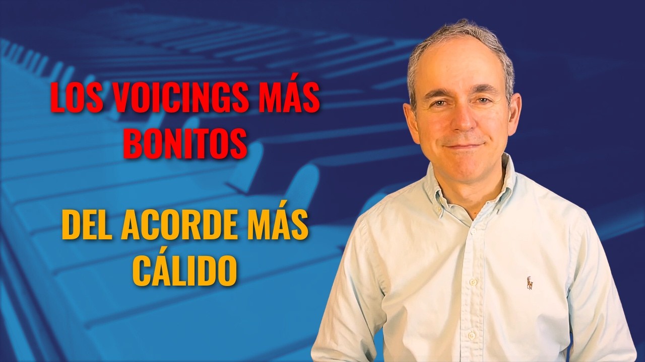Voicings de acordes menor 7: ármalo según la nota superior