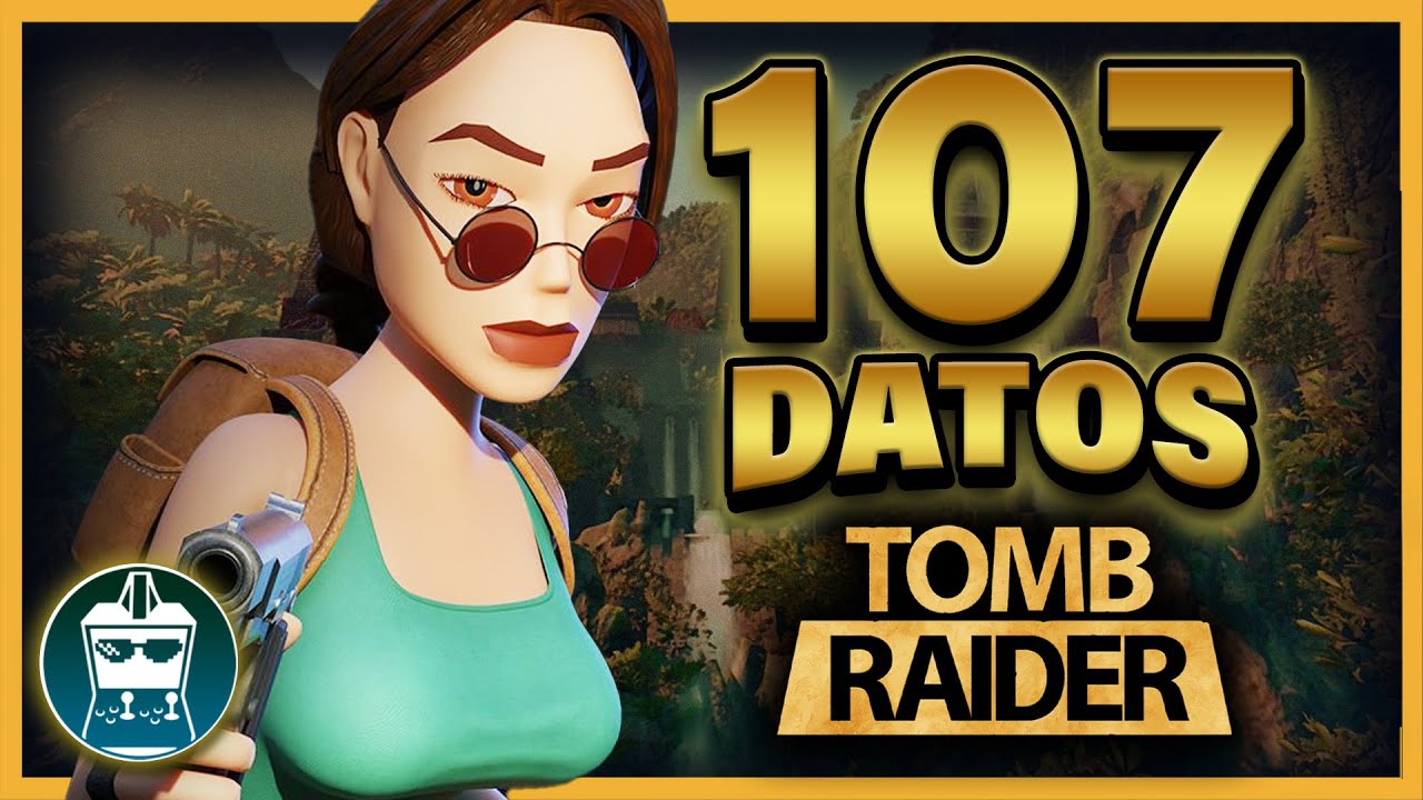 TOMB RAIDER: 107 Datos CANDENTES que DEBES saber ¿La primera reina de los videojuegos? | AtomiK.O.