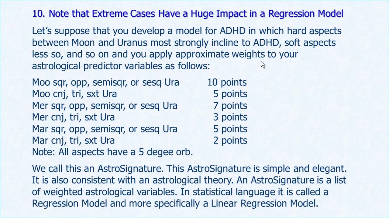 Essentials Of Astrology Research, Part 6