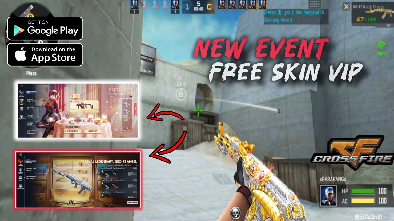 CROSSFIRE LEGENDS MOBILE LAGI YOO BANYAK EVENT 