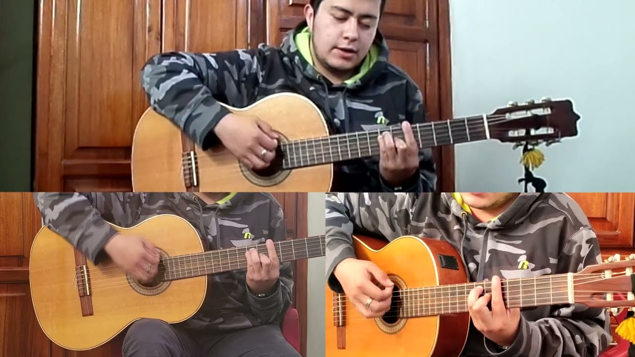 La mujer que llego - Kjarkas Parte 3 (Adornos - primera y segunda postura MI) Tutorial de Guitarra