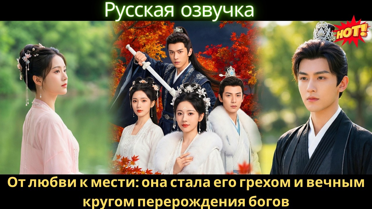 От любви к мести она стала его грехом и вечным кругом перерождения богов #дорама