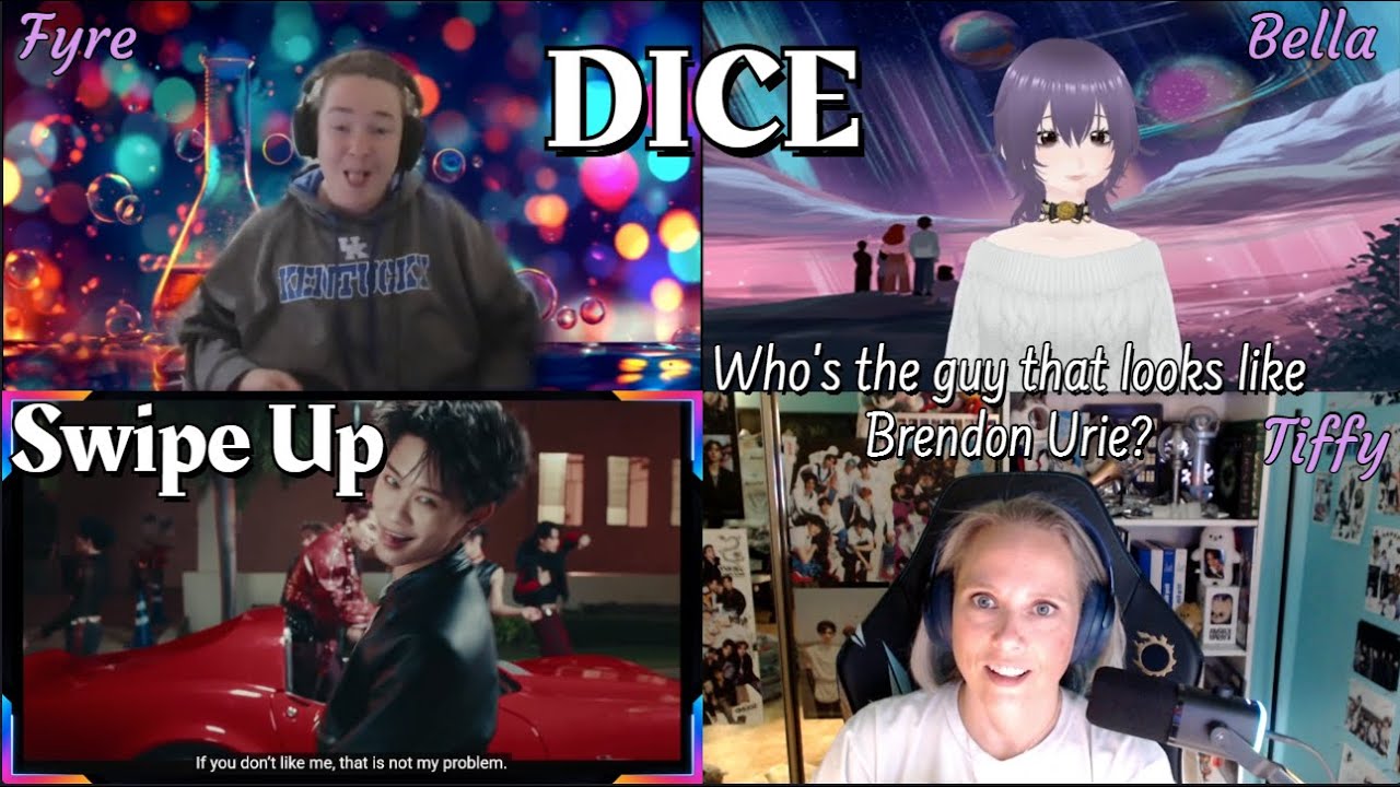 DICE 'SWIPE UP' OFFICIAL MV Reaction with SSOT8