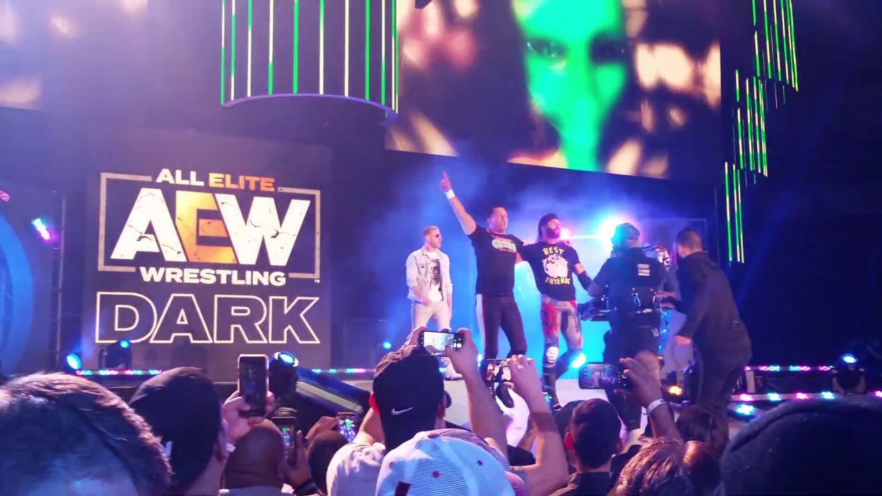 THE BEST FRIENDS entrance at AEW DARK 02/12/2020