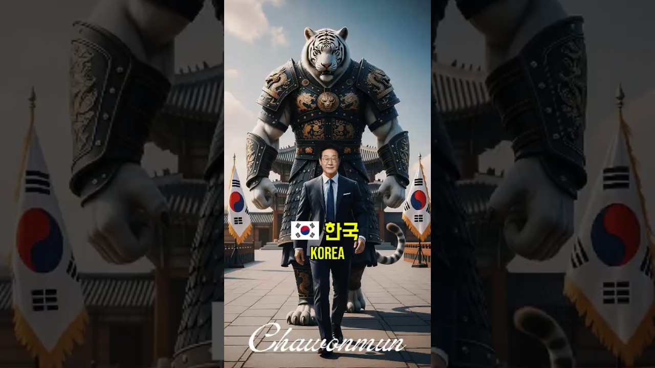 국가별 리더와 가디언 | National Leaders and Their Guardians#ai #가디언 #대통령  #국가별 #총리