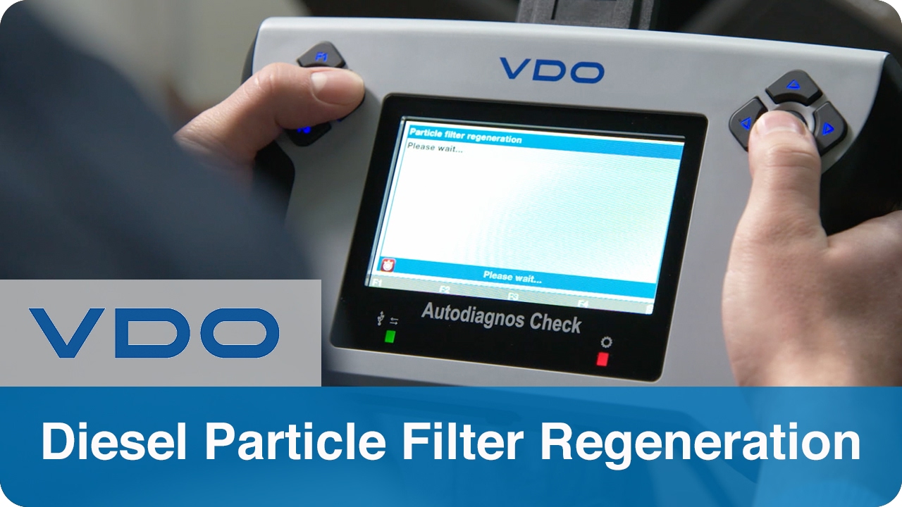 VDO Autodiagnos Check Diesel Particulate Filter Regeneration