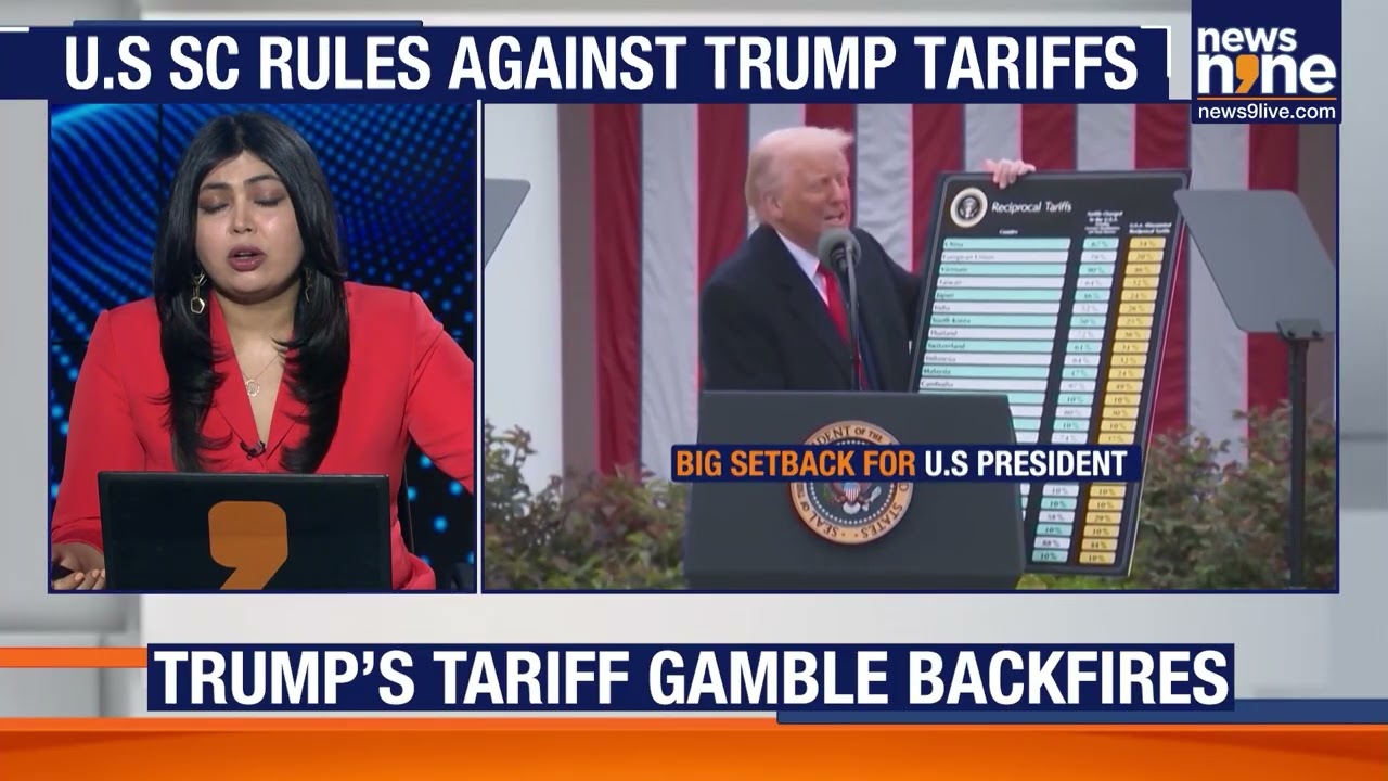 US Supreme Court Strikes Down Trump’s Global Tariffs Under IEEPA | Unmissable | News9