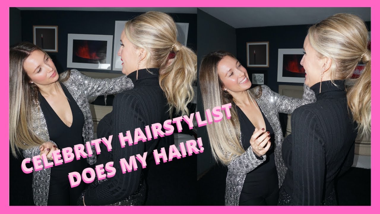 Celebrity Hairstylist Clariss Does My perfect party pony!