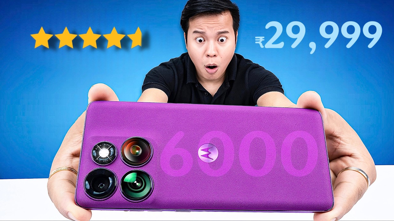 Motorola edge 60 pro is here - The Flaghip Killer Phone @29,999