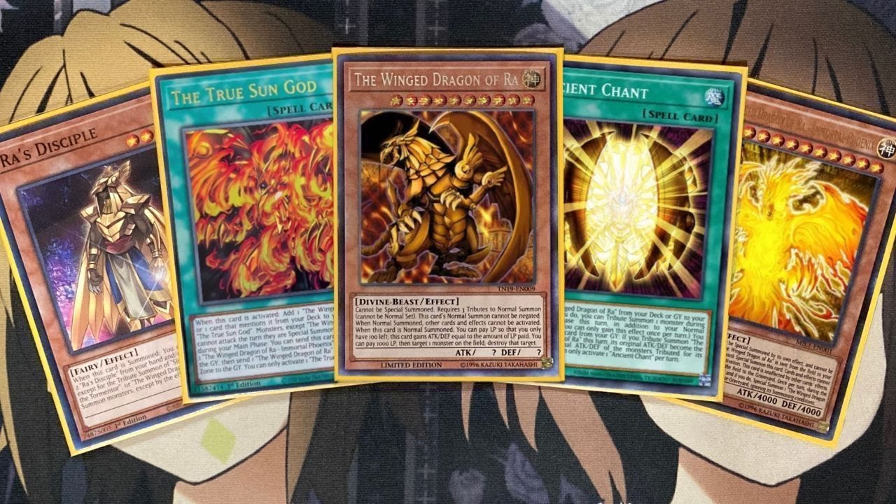 My Winged Dragon Of Ra Yugioh Deck Profile for Post Mega Tin 2022