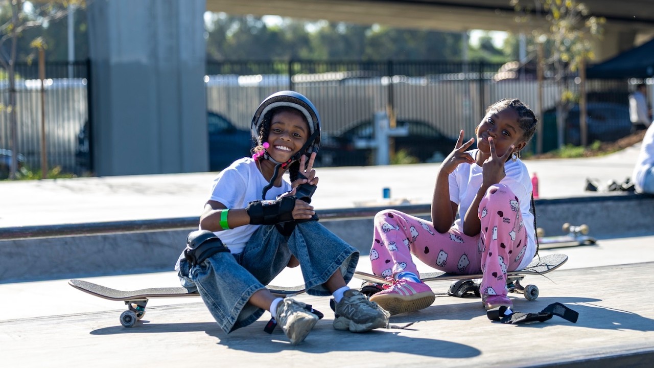 WATTS, CA - Supply The Ride Community Giveaway with Concrete Queenz & East Side Riders Bike Club