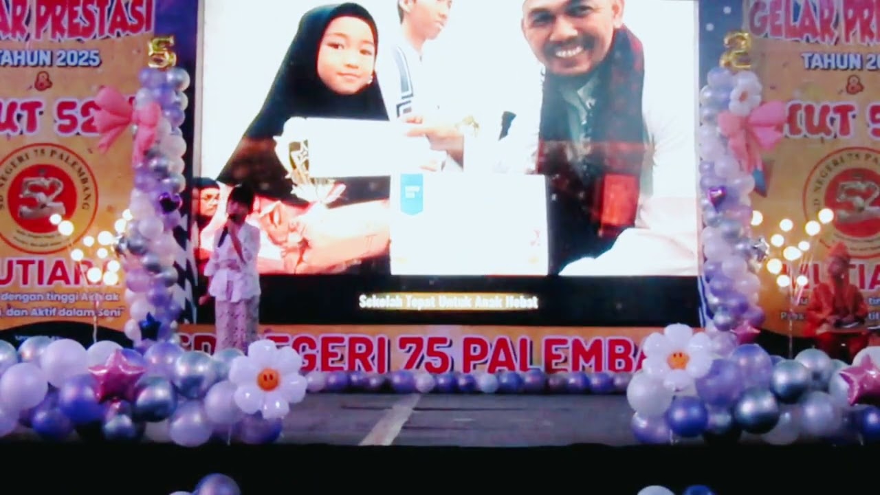 Gelar Prestasi dan HUT 52 SDN75 | MUTIARA 2025