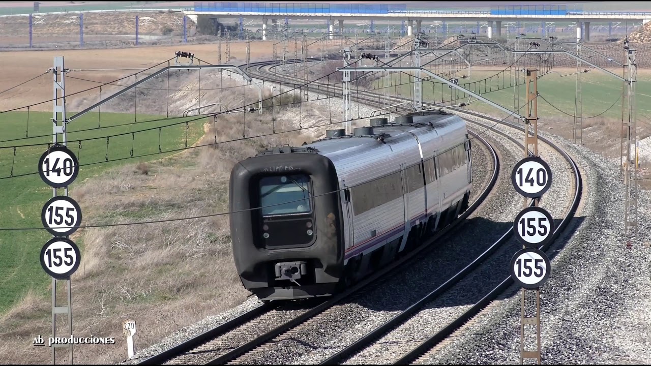 TRENES RENFE Y RITMO (HD).