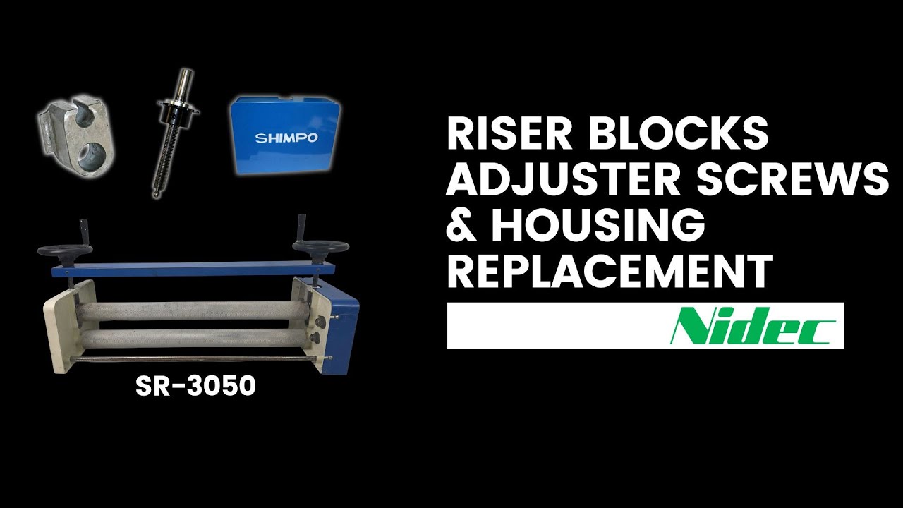 SR-3050 Slab Roller Replacing Parts