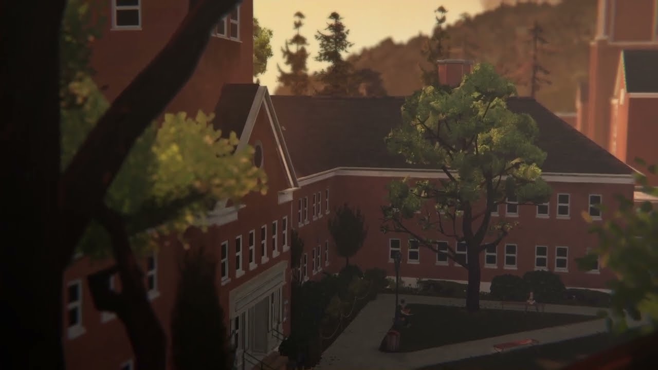 Outside Dormitories, Blackwell Academy, Arcadia Bay Ambiance and Music