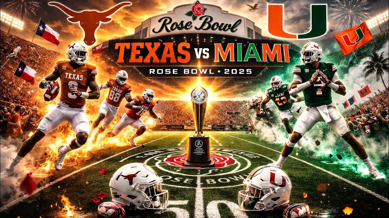 Ep 15:Miami Hurricanes Dynasty: Semifinal vs Texas (Rose Bowl)
