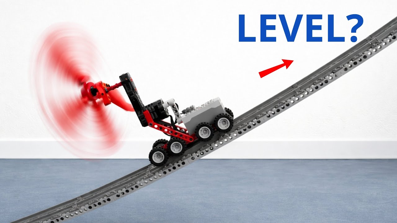 LEGO Train Climbs an Ultimate Steep Track – Can It Reach the Top? | Brick Sound
