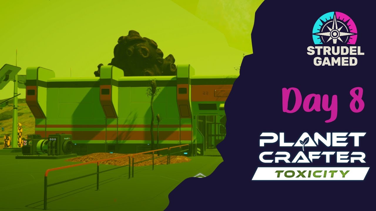 Planet Crafter Toxicity Day 8 - Detoxing the Shuttle Station