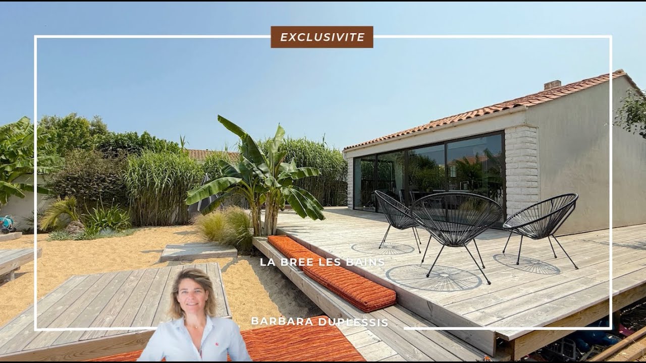 Villa ILE OLERON la brée les bains 3 ch