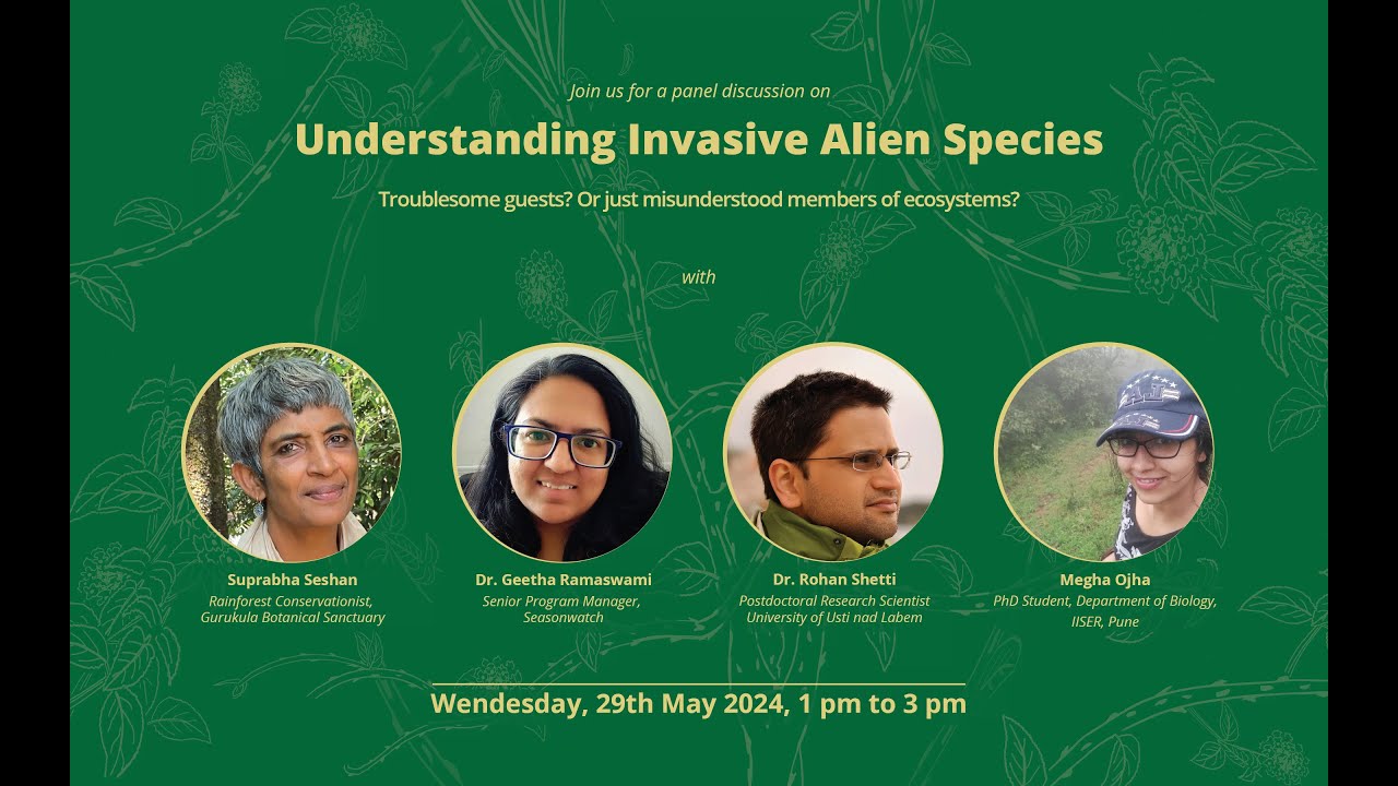 [ERA Webinar] Invasive Plants Part I : Troublesome guests? Or misunderstood members of Ecosystems?