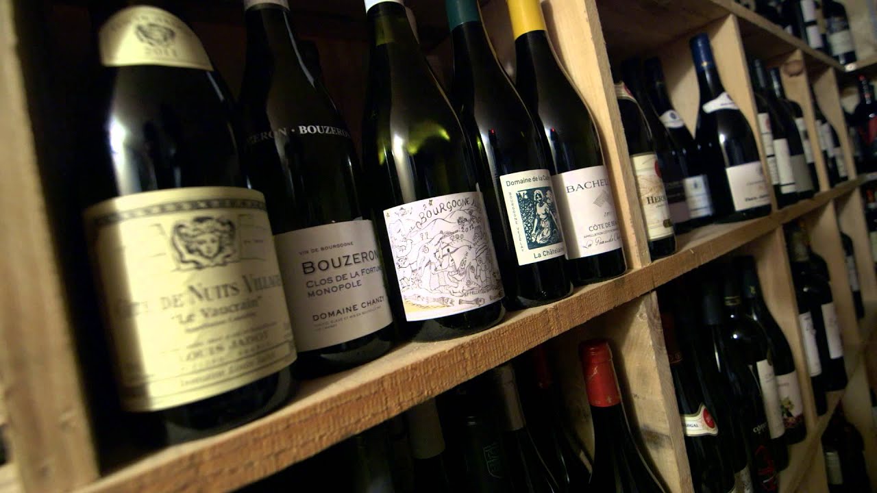 Dans la cave à vin de Nadia Fournier