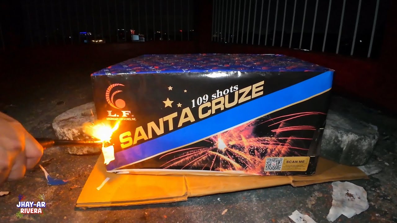 Santa Cruze 109 Shots by LF Fireworks - Christmas Day 2025