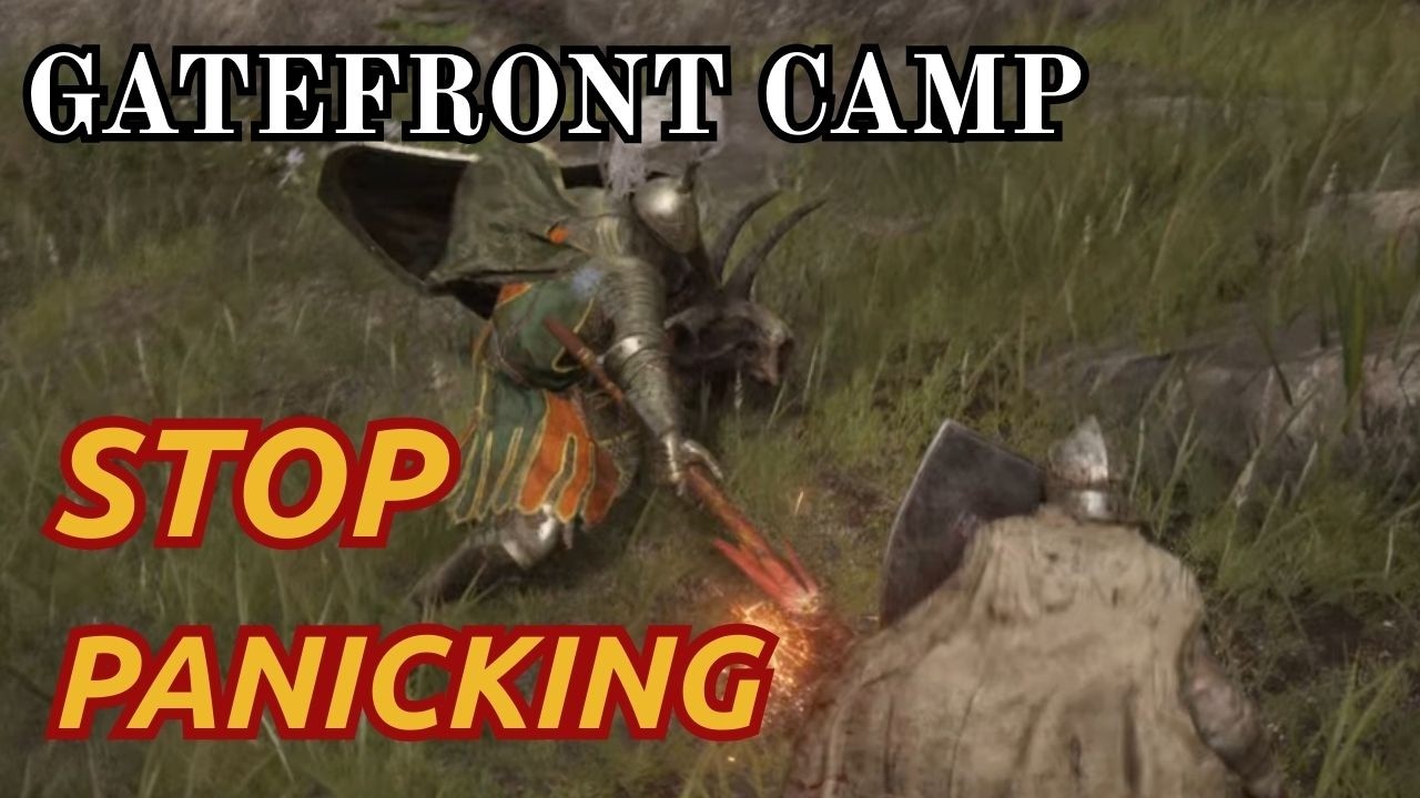 Gatefront Camp – Calm Combat Basics | Elden Ring Beginner Guide