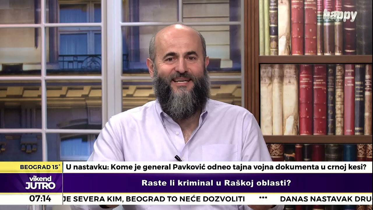 Akademik Muamer Zukorlić gost jutarnjeg programa Happy televizije 20. 9. 2021.