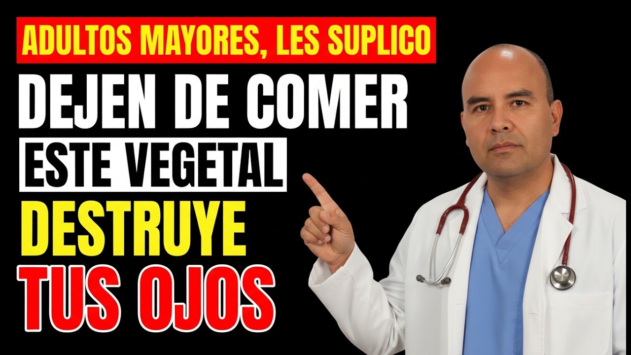 Mayores de 60  Estas 5 Verduras Afectan tu Visión 1080p caption | Dr. Luis Cueva