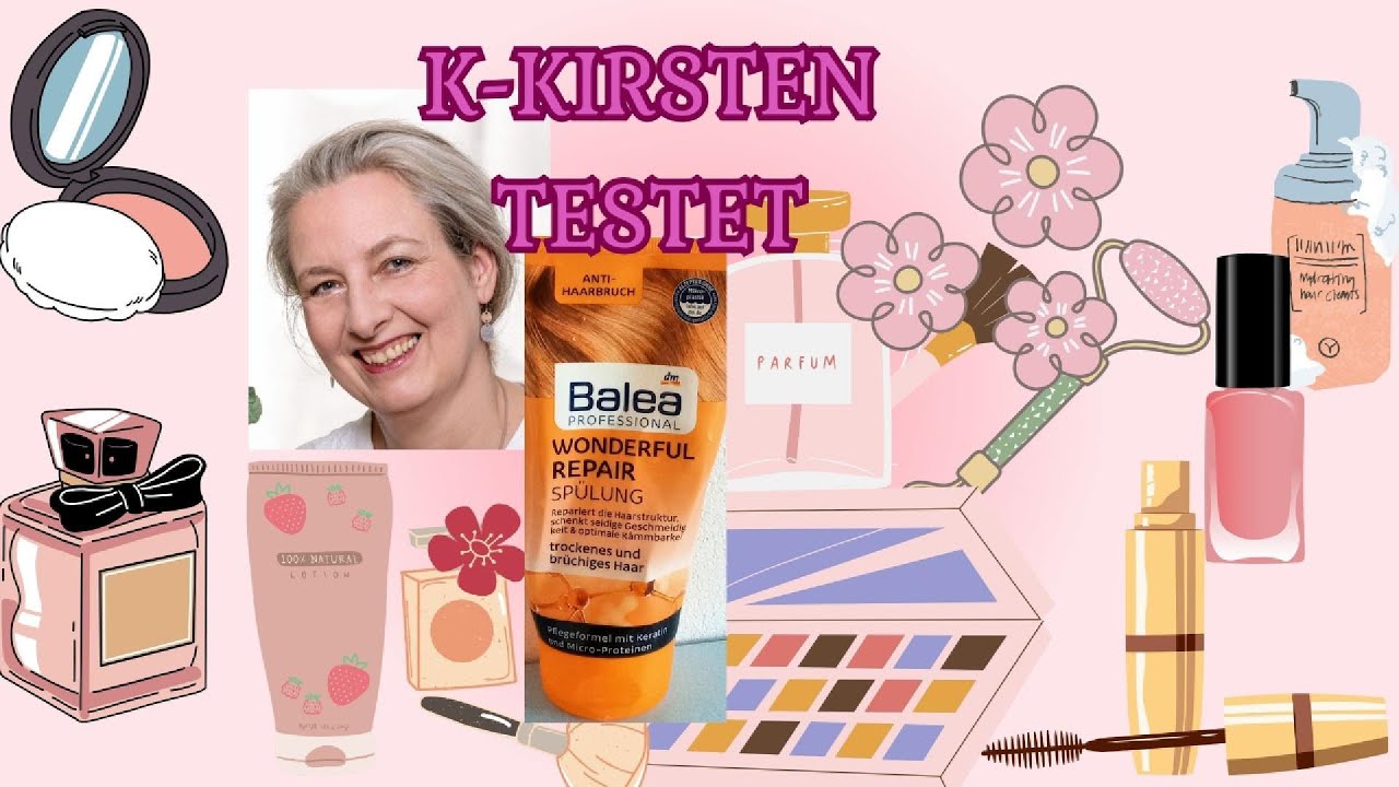 Ich teste : Balea Professional Wonderful Repair Spülung / trockenes und brüchiges Haar mit Keratin
