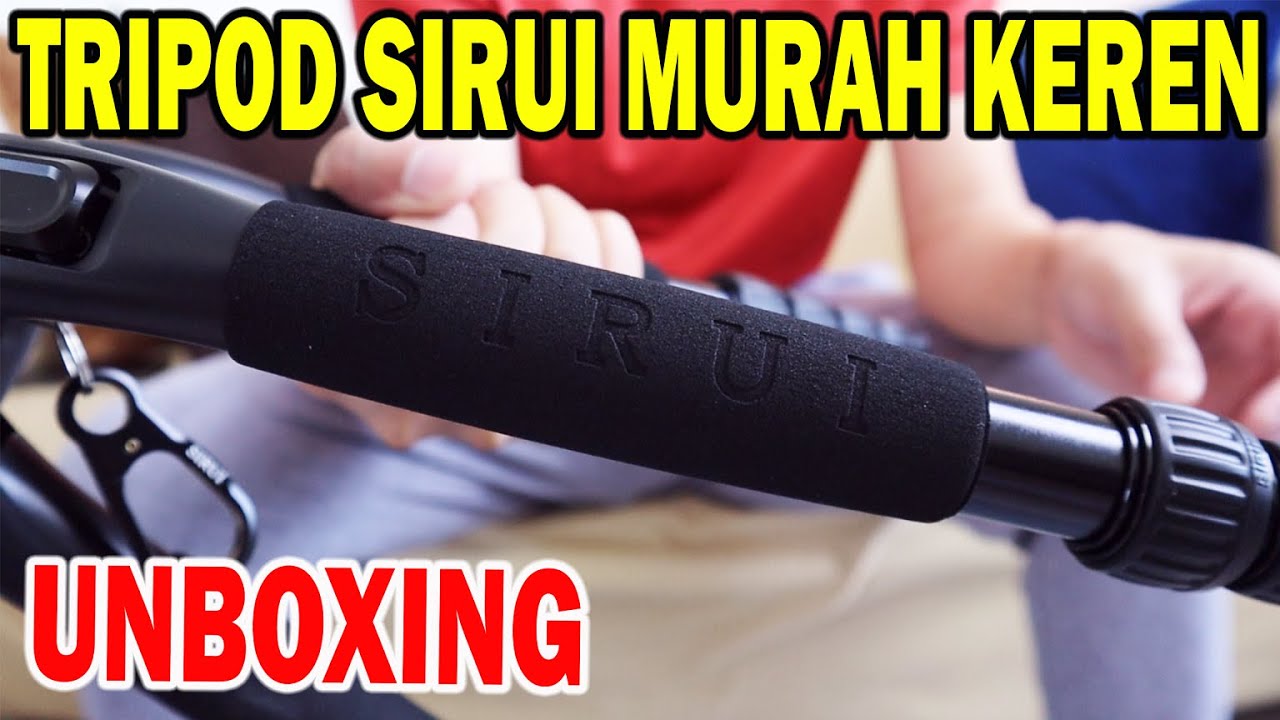 TRIPOD MURAH | SIRUI T-005SK dengan ball head B-00K - UNBOXING