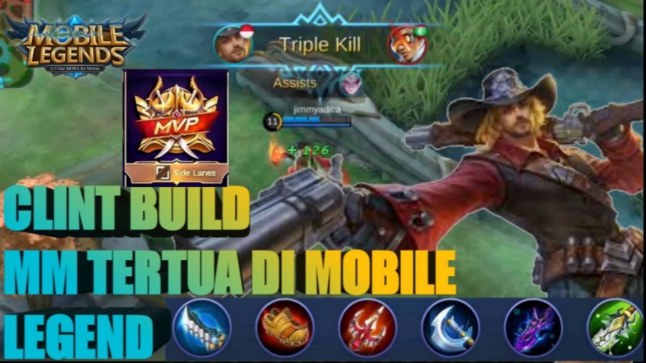 CLINT BUILD 2020 | MM TERTUA MOBILE LEGEND
