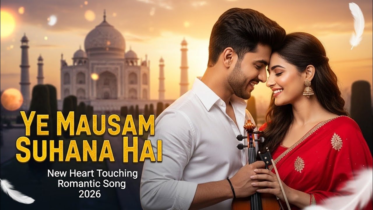 Mausam Ye Suhana Hai ❤️ New Romantic Hindi Song| Bollywood old song|#teri yaadon ki chadar odhe