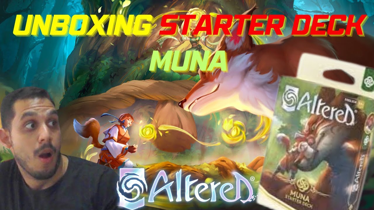 Altered TCG - Unboxing Starter Deck de Muna
