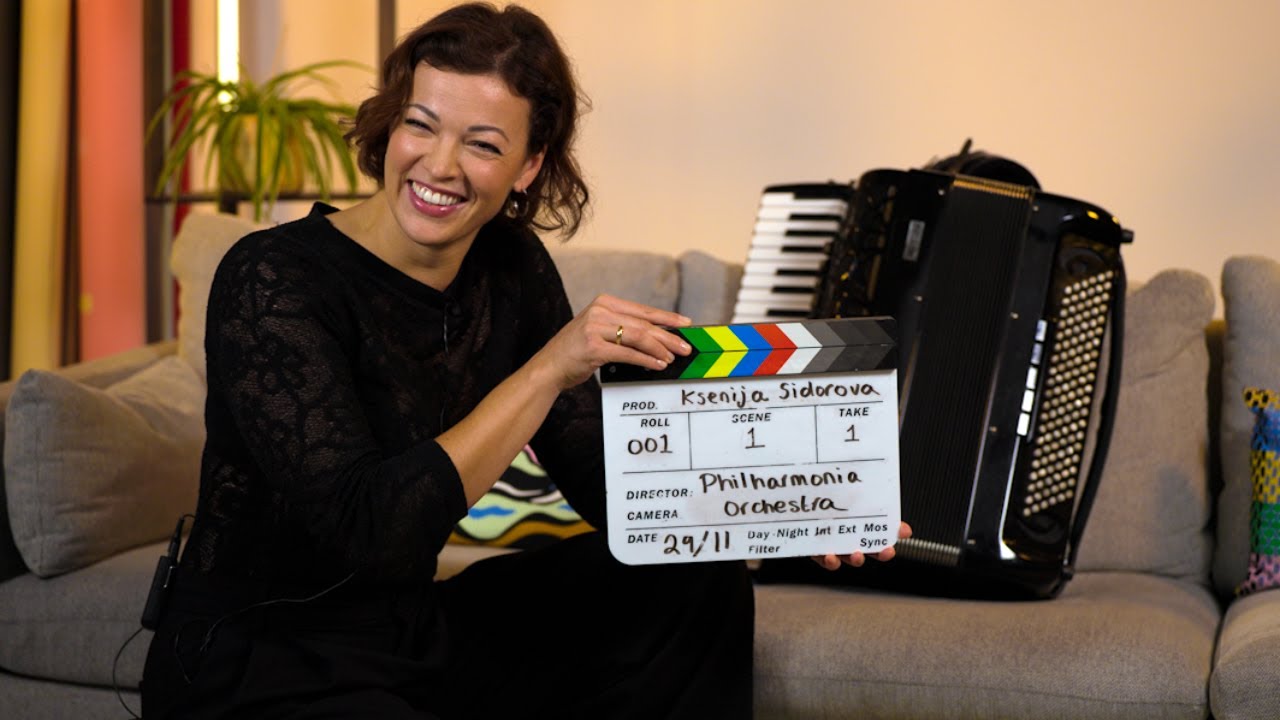 Ksenija Sidorova on performing Astor Piazzolla's Aconcagua Concerto with Marin Alsop