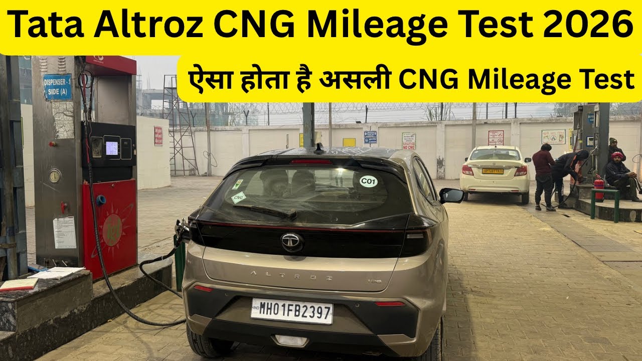 Safety के साथ Mileage भी और क्या चाइए Tata Altroz CNG Mileage Test 2026 | Auto Chain India