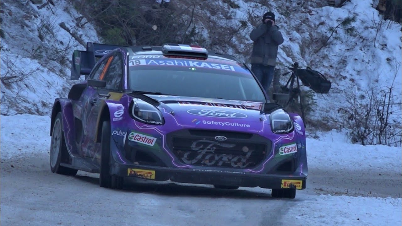 WRC Rally Monte Carlo 2022 | Show, Mistakes & Action | CMSVideo