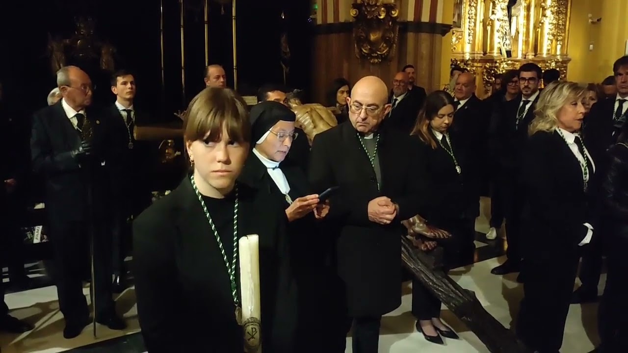Cofradía 7 Palabras  Enclavamiento del Cristo de la Séptima Palabra  Semana Santa Zaragoza 2023