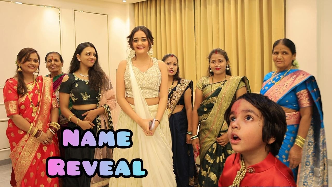 Finally Chikoo Baby Name Reveal Ceremony Before Birthday Celebration