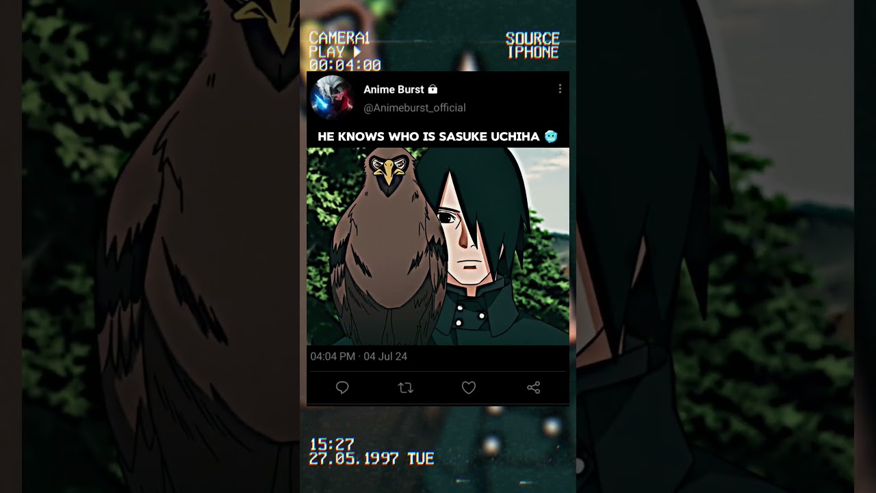 He Knows Who Is Sasuke Uchiha 🥶 || #shorts #shortvideo #naruto #narutoshippuden #boruto #viral